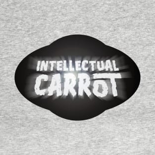 Intellectual Carrot From Another World (B&W) T-Shirt